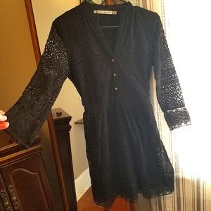 Chelsea & Violet Black Lace Dress